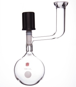 欣维尔 S520100 气体或液体存储球瓶,#15 O型珐琅盘,100mL