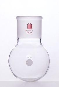 欣维尔 F305550 单颈圆底球瓶 容量(mL)500 磨口55/50