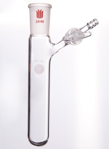 欣维尔 F892450 反应管（带磨口及2mm可互换标准玻璃节门） 容量(mL…