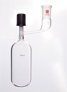 欣维尔 F764250 带磨口的溶剂存储瓶 容量(mL)250 磨口24/40 管直径…