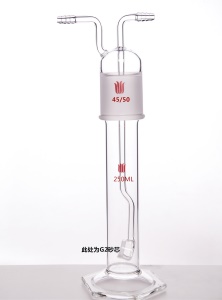 欣维尔 B300250C 气体洗瓶，具砂板 容积(mL)250 大约高度(mm)305  …