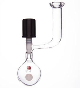 欣维尔 S520050 气体或液体存储球瓶,#15 O型珐琅盘,50mL