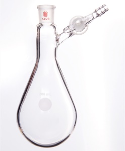 欣维尔 F901200G 反应茄瓶 容量(mL)200 磨口14/20 节门玻璃