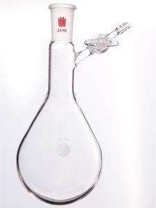 欣维尔 F904500G 反应茄瓶 容量(mL)500 磨口24/40 节门玻璃