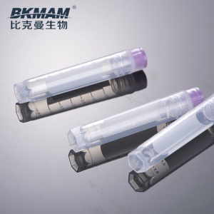 比克曼生物（BKMAM）内/外螺旋塑料冷冻管 PC材质冻存管盒 液氮环境超低温用1/1.8/2/3/4/5ml