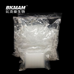 比克曼生物（BKMAM）pcr8连管 八联管 0.1/0.2 /0.5ml单管耐高温高压 离心管排管带平盖