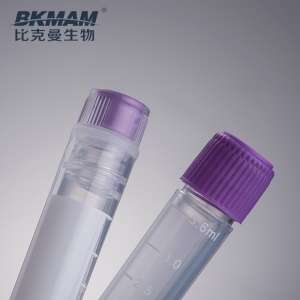 比克曼生物（BKMAM）内/外螺旋塑料冷冻管 PC材质冻存管盒 液氮环境超低温用1/1.8/2/3/4/5ml