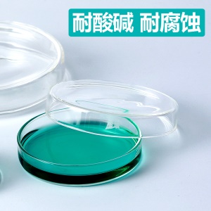 比克曼生物 湘玻 高硼硅玻璃培养皿 细菌细胞平皿60/75/90/100/120/150mm加厚耐高温