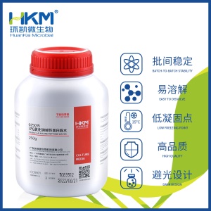 环凯微生物 3%氯化钠碱性蛋白胨水 干粉培养基 250g