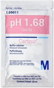 德国MERCK默克即用型PH缓冲液校准标准液1.68货号1.99011.0001