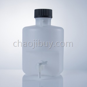 比克曼生物 塑料放水桶 5 10 25L 实验室 加厚下口瓶 放水瓶 酵素蒸馏水桶 带龙头