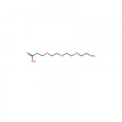 阿拉丁  3-[2-[2-(2-氨基乙氧基)乙氧基]乙氧基]丙酸   3-[2-[2-(2-Aminoethoxy)ethoxy]ethoxy]propanoic acid    1g  784105-33-5