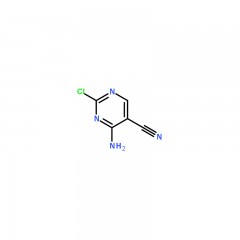 阿拉丁   4-氨基-2-氯嘧啶-5-甲腈    4-Amino-2-chloropyrimidine-5-carbonitrile  500mg    94741-69-2