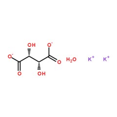 国药 L（+）-酒石酸钾钠，四水   AR(分析纯)  500g     6381-59-5