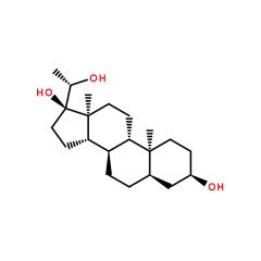 国药 孕三醇, 5β-孕烷-3Alpha,17Alpha,20Alpha-三醇  BC(生化试剂)  50mg   1098-45-9