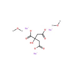 西陇 柠檬酸钠   CP(化学纯) 500g    6132-04-3