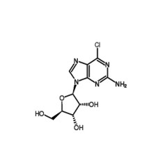 阿拉丁(alading)  6-氯鸟嘌呤核苷 2-Amino-6-chloropurine riboside   1g   2004-07-1