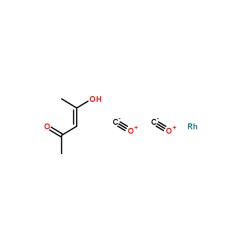 阿拉丁(alading)  二羰基乙酰丙酮铑 (Acetylacetonato)dicarbonylrhodium(I)    250mg	    14874-82-9