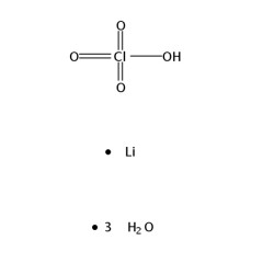 国药 高氯酸锂  	AR(分析纯)  25g    13453-78-6