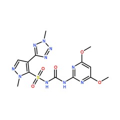 阿拉丁 四唑嘧磺隆  Azimsulfuron 100mg   120162-55-2