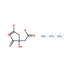 大茂 柠檬酸三铵  AR(分析纯) 500g   3458-72-8