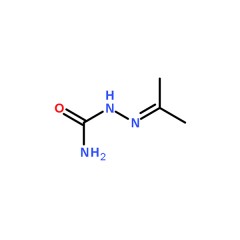 阿拉丁 丙酮缩氨脲  Acetone semicarbazone  100g   110-20-3