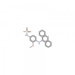 阿拉丁 盐酸胺苯吖啶  Amsacrine hydrochloride  HPLC(高压液相色谱) 25mg   54301-15-4