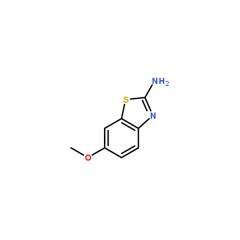 阿拉丁  2-氨基-6-甲氧基苯并噻唑   2-Amino-6-methoxybenzothiazole     25g    1747-60-0