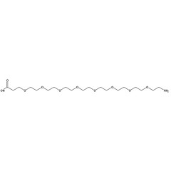 阿拉丁  α-Amine-ω-propionic acid octaethylene glycol  1g  756526-04-2