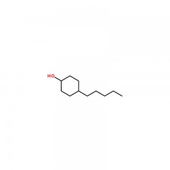 阿拉丁  4-戊基环己醇 (顺反混合物)  4-Amylcyclohexanol (<i>cis</i>- and <i>trans</i>- mixture)    GC(色谱纯-气相) 5g   54410-90-1