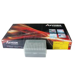爱斯进   AXYGEN   0.5-10ul盒装灭菌透明吸头,96支/盒,10盒/大盒，5大盒/箱 货号 T-300-R-S