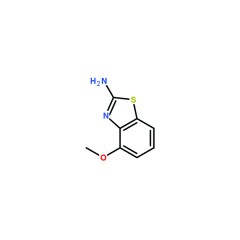 罗恩   2-氨基-4-甲氧基苯并噻唑,95%   CAS号：5464-79-9  R000088-1g