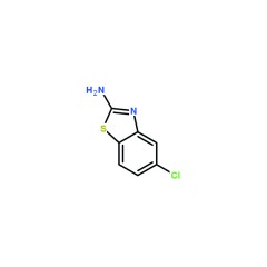 罗恩   2-氨基-5-氯苯并噻唑,97%    CAS号：20358-00-3  R000091-1g