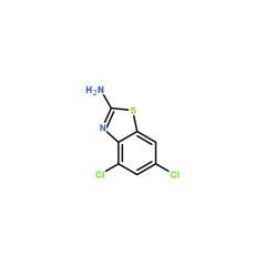 罗恩   2-氨基-4,6-二氯苯并噻唑,97%   CAS号：16582-59   R000100-1g