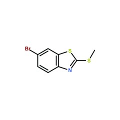 罗恩   6-溴-2-甲硫基苯并噻唑,97%   CAS号：474966-97-7   R000132-1g