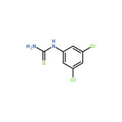 罗恩 3,5-二氯苯基硫脲,97%    CAS号：107707-33-5  25g