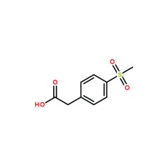 罗恩   4-(甲烷磺酸)苯乙酸,97%  R000270- 5g  CAS号：90536-66-6
