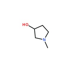 罗恩   1-甲基-3-吡咯烷醇,97%  R000318-25g CAS号：	13220-33-2