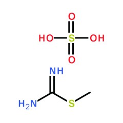 罗恩   S-甲基异硫脲硫酸盐,98%  R000335-2.5kg  	CAS号：	867-44-7