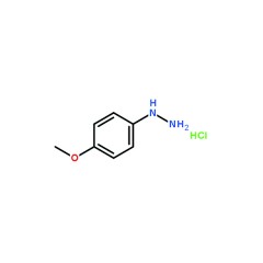 罗恩   4-甲氧基苯肼盐酸盐,98%  R000463-25g  CAS号：	19501-58-7