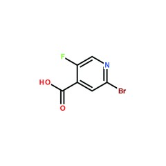 罗恩   2-溴-5-氟异烟酸,95%  R000576-5g	CAS号：	885588-12-5