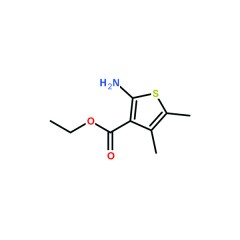 罗恩   乙基 2-氨基-4,5-二甲基噻吩-3-羧酸酯,95%  R000581-1g 	CAS号：	4815-24-1