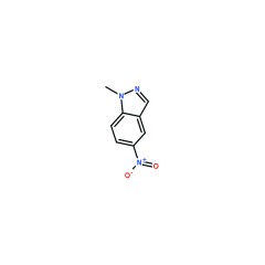 罗恩   1-甲基-5-硝基-1H-吲唑,95%  R000593-5g	CAS号：	5228-49-9