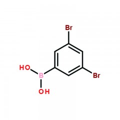 罗恩   3,5-二溴苯硼酸,97%  R001299-5g  CAS号：	117695-55-3