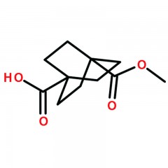 罗恩   4-(甲氧羰基)双环[2.2.2]辛烷-1-甲酸,98%   R001399-1g  CAS号：	18720-35-9