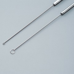 AS ONE 1-6775-02 不锈钢接种环/针 φ4mm