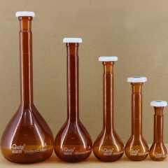 芯硅谷 V2866 棕色容量瓶,带聚乙烯瓶塞 容积 1000ml