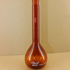 芯硅谷 V2866 棕色容量瓶,带聚乙烯瓶塞 容积 1000ml