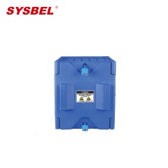 西斯贝尔ACP80001安全柜 44*39.5*30.5全塑无门吸 SYSBEL强腐蚀化学品安全储存柜 CE认证 蓝色 1台