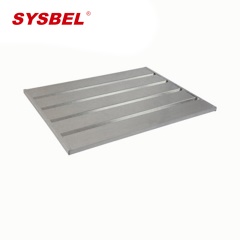 西斯贝尔WAL090安全柜附件 2.7*100*76镀锌钢层板 SYSBEL储存柜层板 配合90加仑FM防火安全柜使用 1块